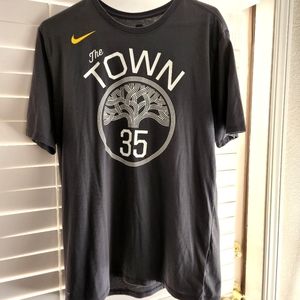 New, Nike NBA The Town T-shirt Dri-Fit Golden State Warriors, Bay Area, Size L